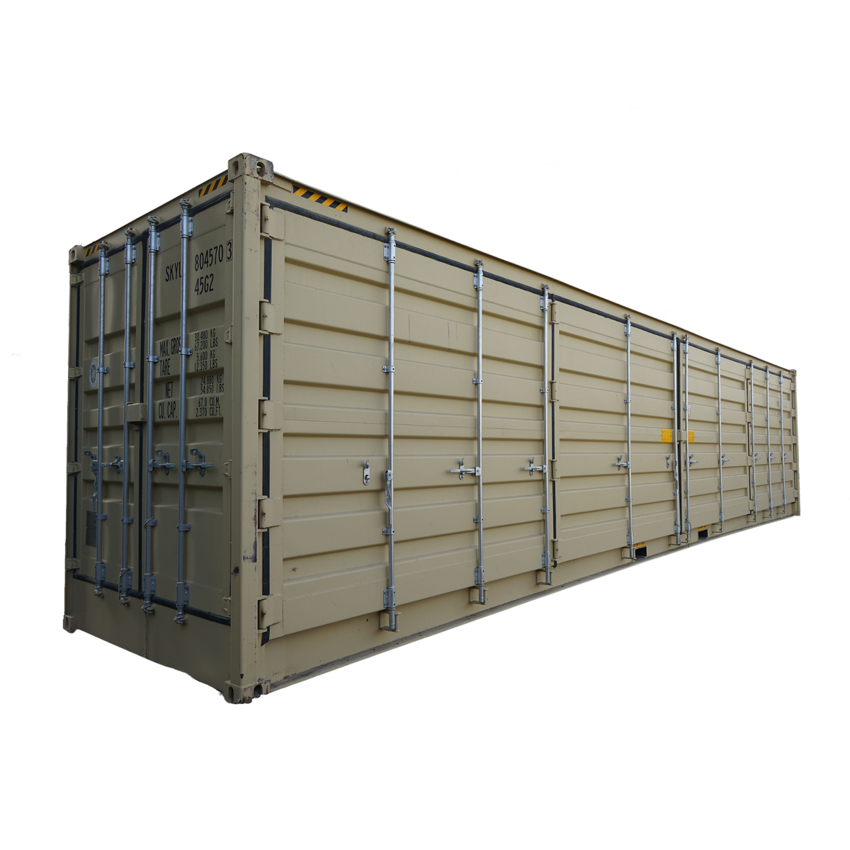 40' High Cube Open Side Container