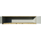 40' High Cube Open Side Container