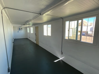 40' Ground-Level Office Container (Converted from Non-Operational Reefer Unit)