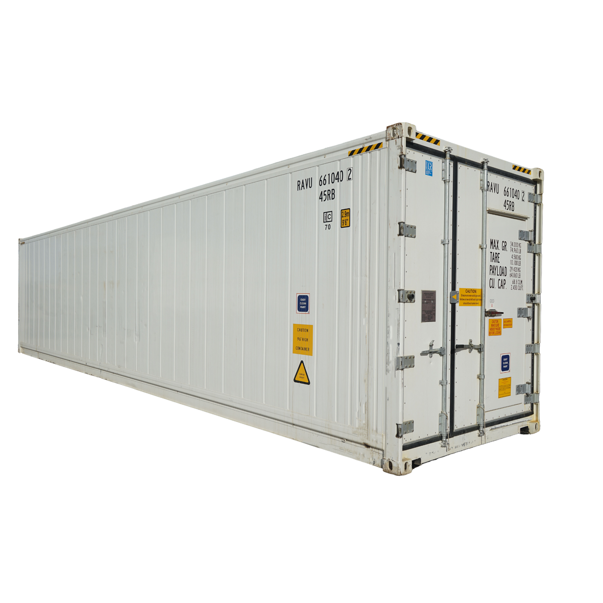 40’ Refrigerated Container Rental