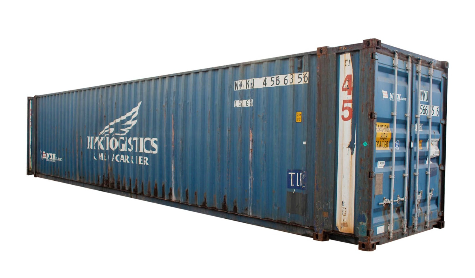 45' High Cube Wind and Watertight Container for sale – Midstate Containers
