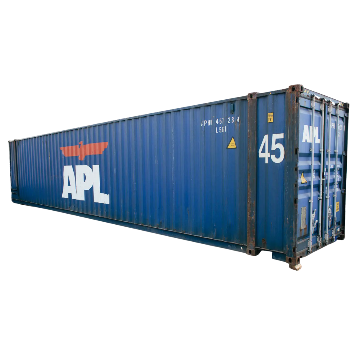 45’ High Cube Cargo Worthy Container