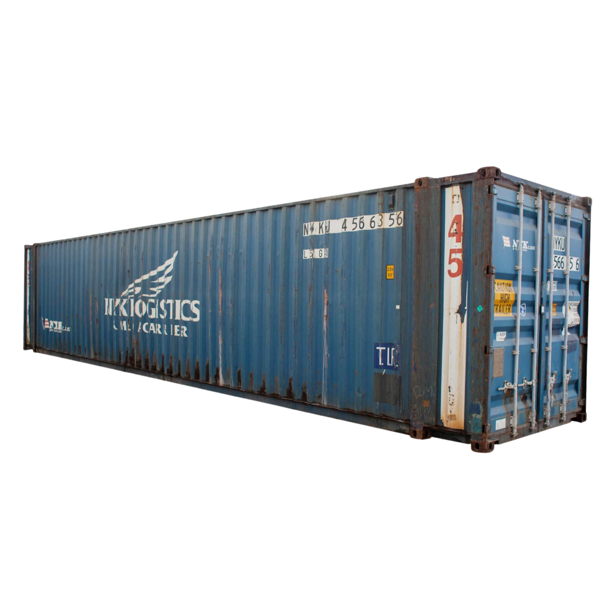 45' High Cube Wind and Watertight Container