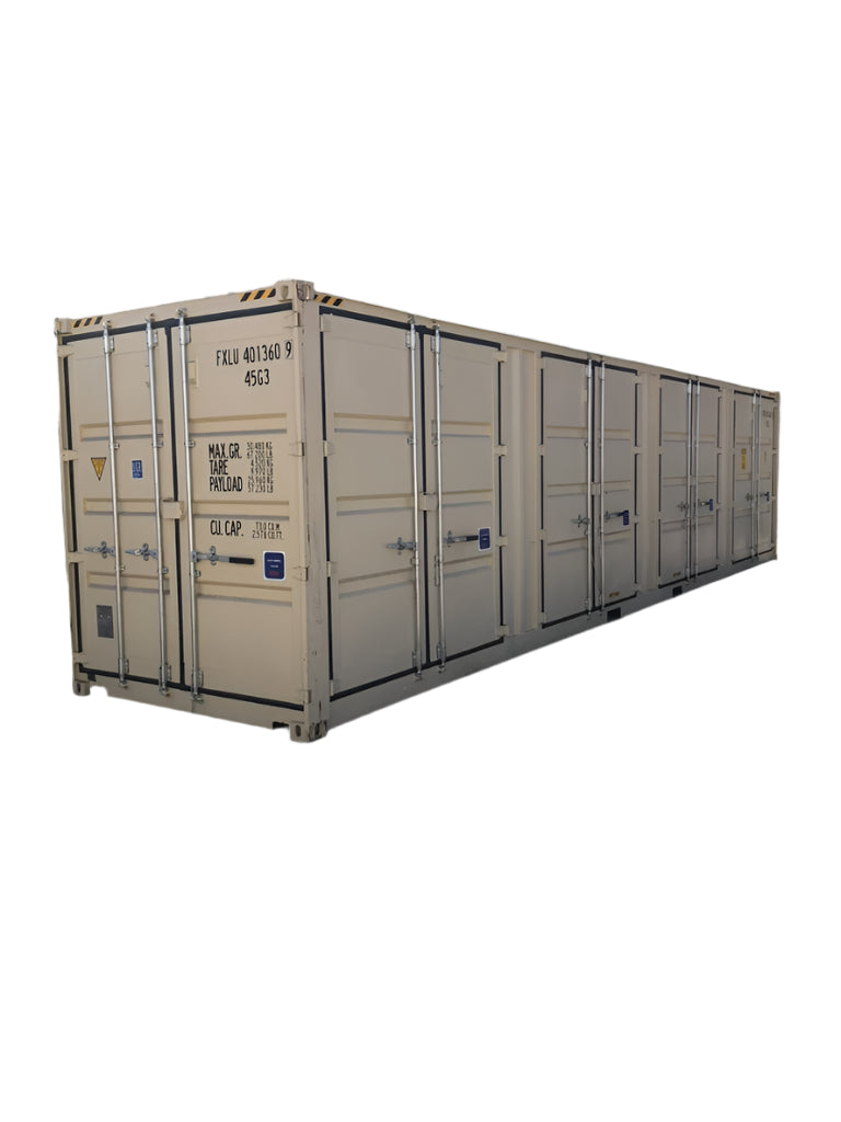 40' High Cube Open Side Container for sale – Midstate Containers