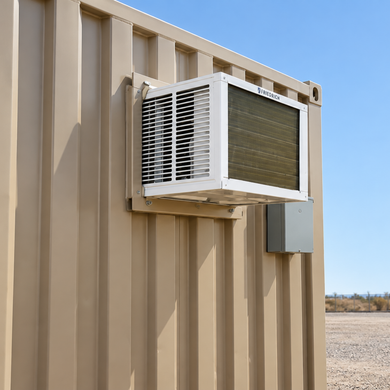 8,000 BTU HVAC (with heat)