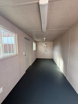 20' Ground Level Office Container