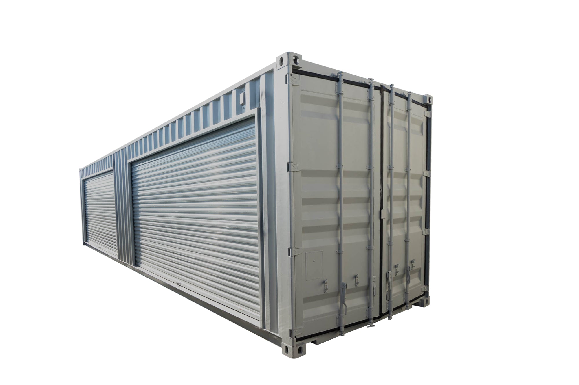 40' High Cube Open Side Container for sale – Midstate Containers