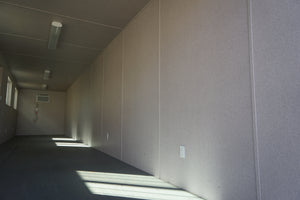 Stick-Framed, R13 Insulation, Vinyl-Wrapped Plywood Finish (45' High Cube)