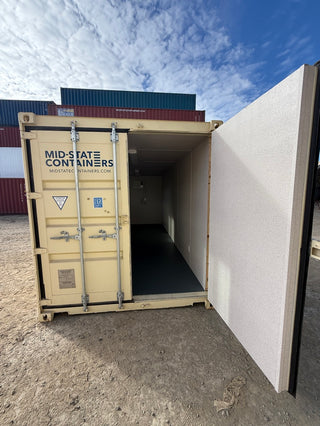 20' Ground Level Office Container