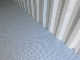 Vinyl Diamond Nitro or Coin Garage Flooring - 40' Container