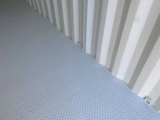 Vinyl Diamond Nitro or Coin Garage Flooring - 40' Container
