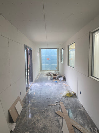 Stick-Framed, R13 Insulation, Drywall Finish (45' High Cube)