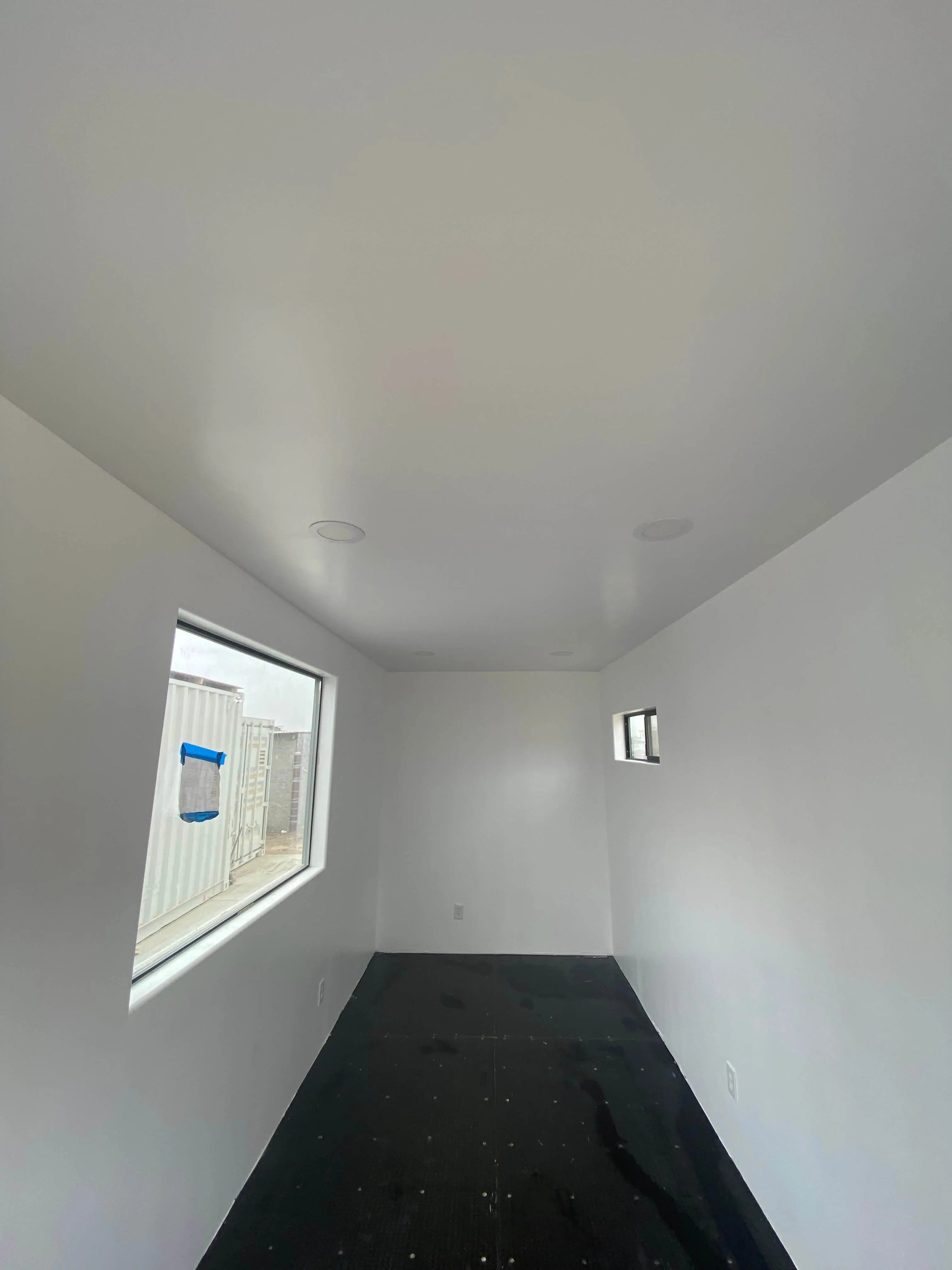 Stick-Framed, R13 Insulation, Drywall Finish (40' High Cube)