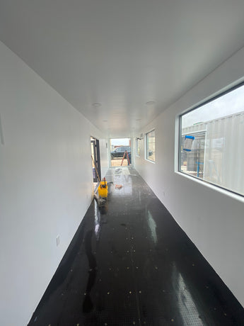 Stick-Framed, R13 Insulation, Drywall Finish (45' High Cube)