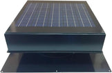 Solar powered roof exhaust fan