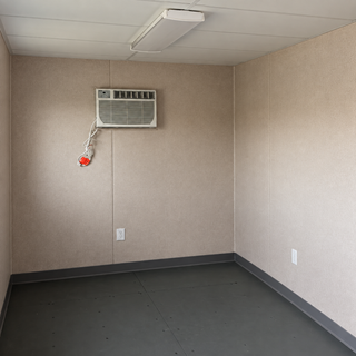 Stick-Framed, R13 Insulation, Vinyl-Wrapped Plywood Finish (20')