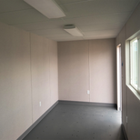 Stick-Framed, R13 Insulation, Vinyl-Wrapped Plywood Finish (45' High Cube)