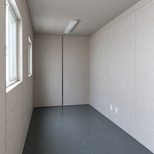 Stick-Framed, R13 Insulation, Vinyl-Wrapped Plywood Finish (45' High Cube)