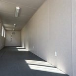Stick-Framed, R13 Insulation, Vinyl-Wrapped Plywood Finish (45' High Cube)