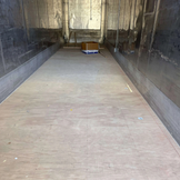 Tongue-and-Groove Plywood Flooring, 40' Refrigerated Container