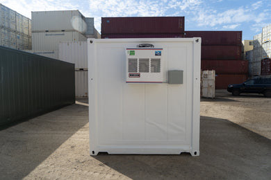 20' STD  Refrigerated Container Used Box - New Motor (Single Phase 3.5 HP Freezer)