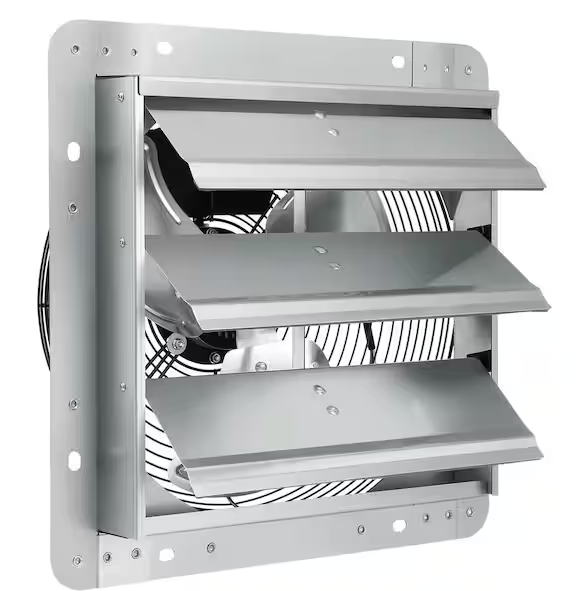 Powered Louver Exhaust Vent