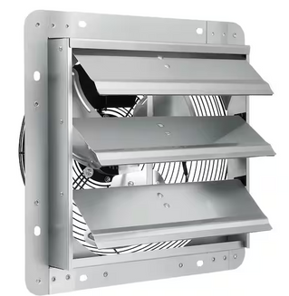 Powered Louver Exhaust Vent