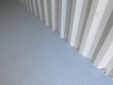 Vinyl Diamond-Plate Flooring, 45' Container
