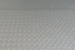 Vinyl Diamond-Plate Flooring, 45' Container