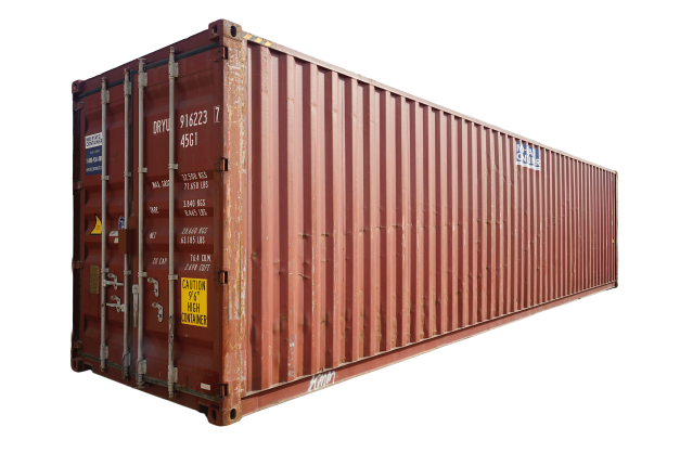 40' High Cube Cargo Worthy Premium Container