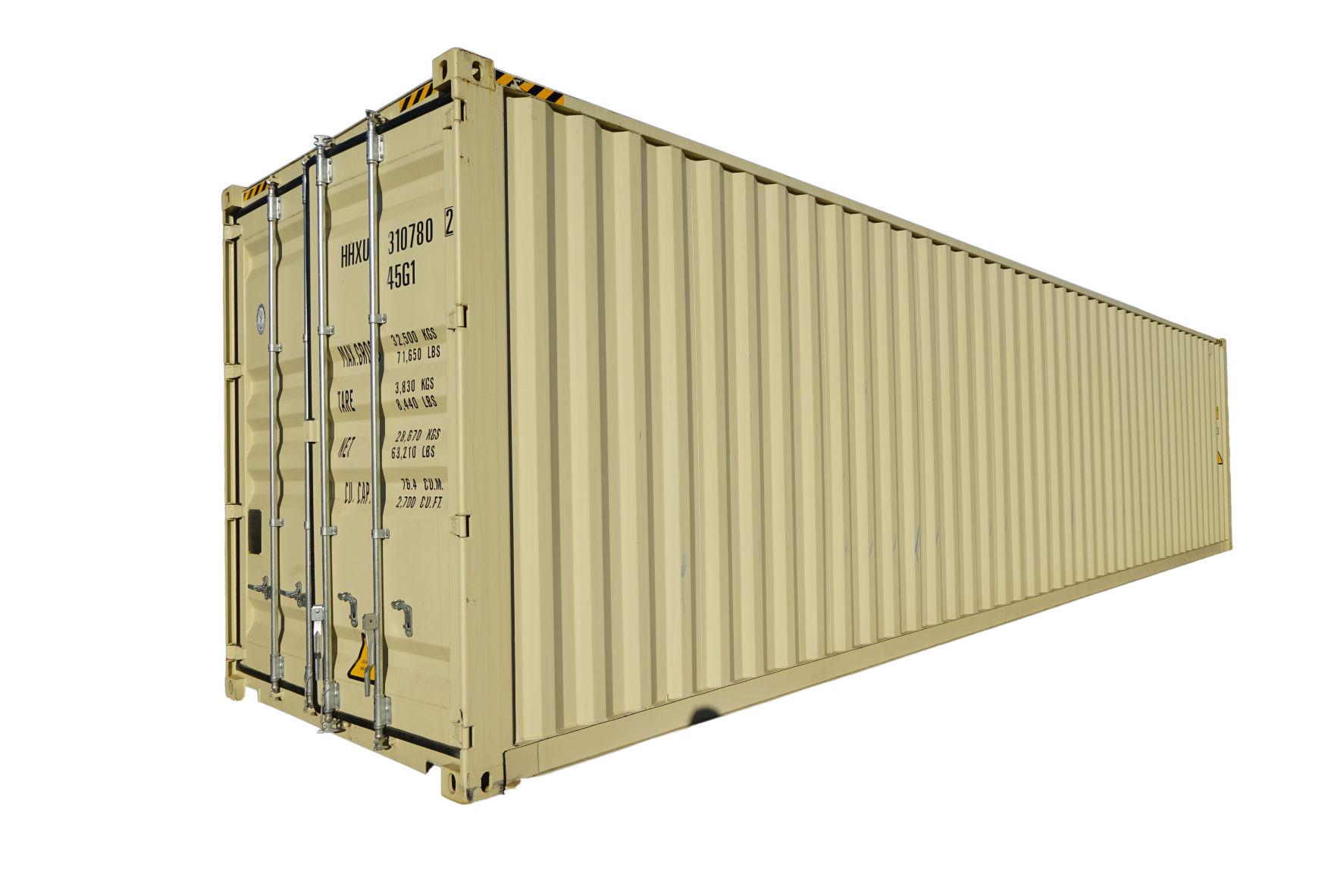40’ High Cube One Trip Container – Midstate Containers