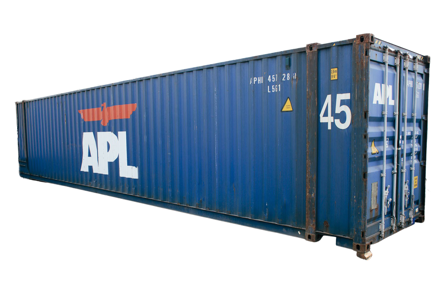 45’ High Cube Cargo Worthy Container – Midstate Containers