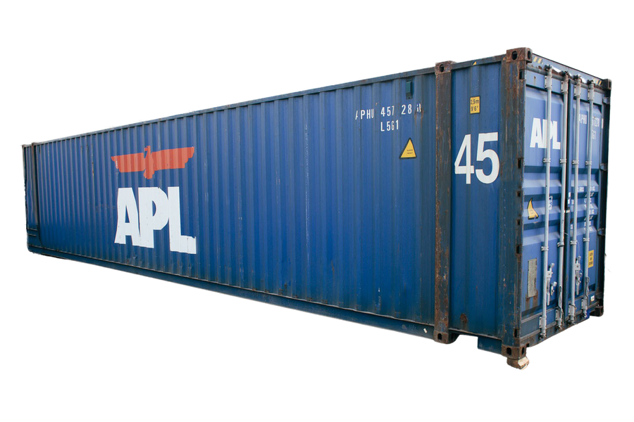 45’ High Cube Cargo Worthy Container