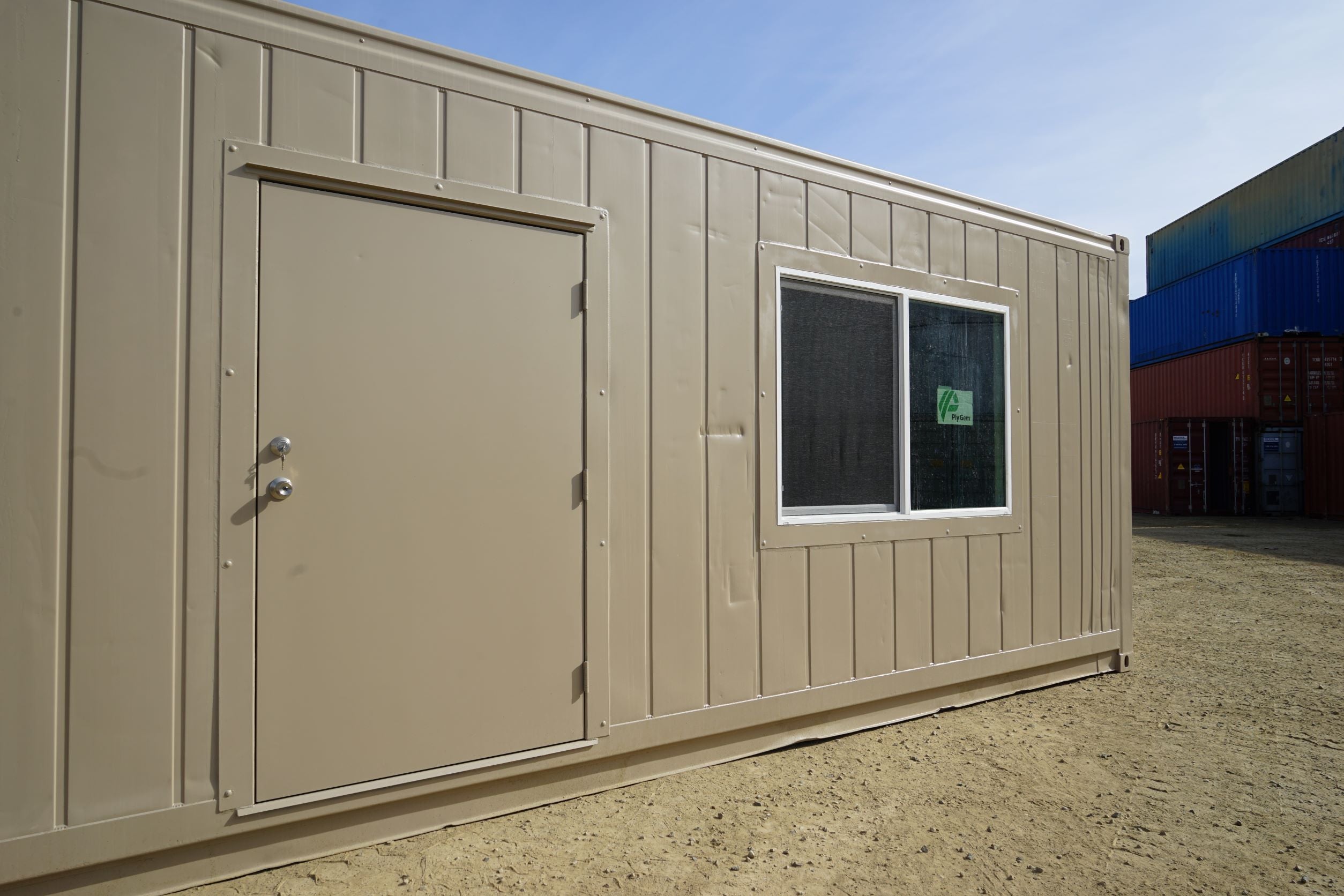 40' High Cube Open Side Container for sale – Midstate Containers