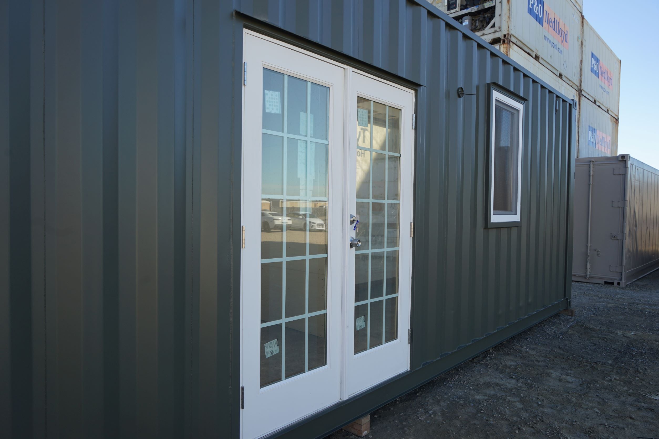 40' High Cube Open Side Container for sale – Midstate Containers