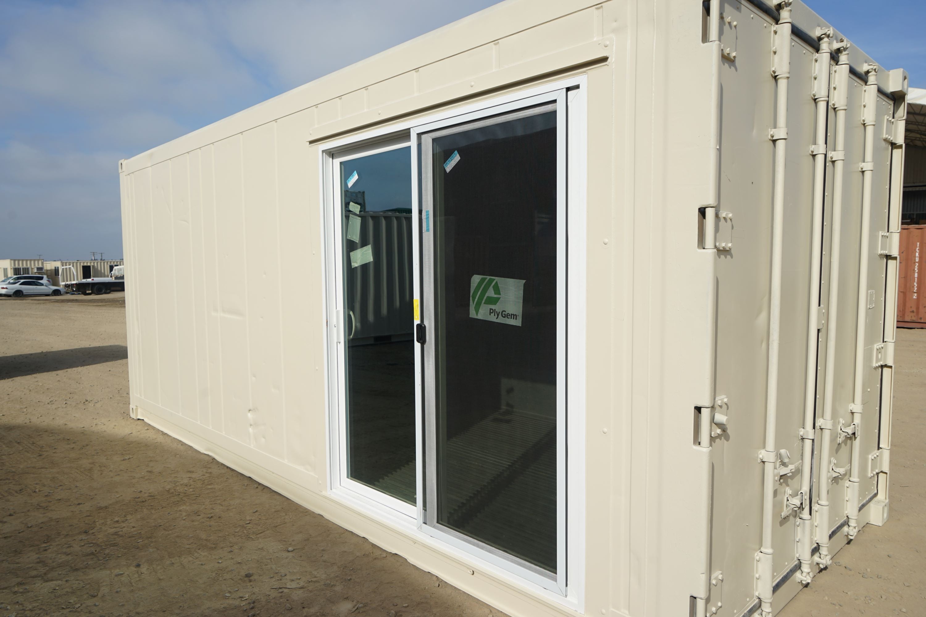 6’ Composite Sliding Glass Door – Midstate Containers