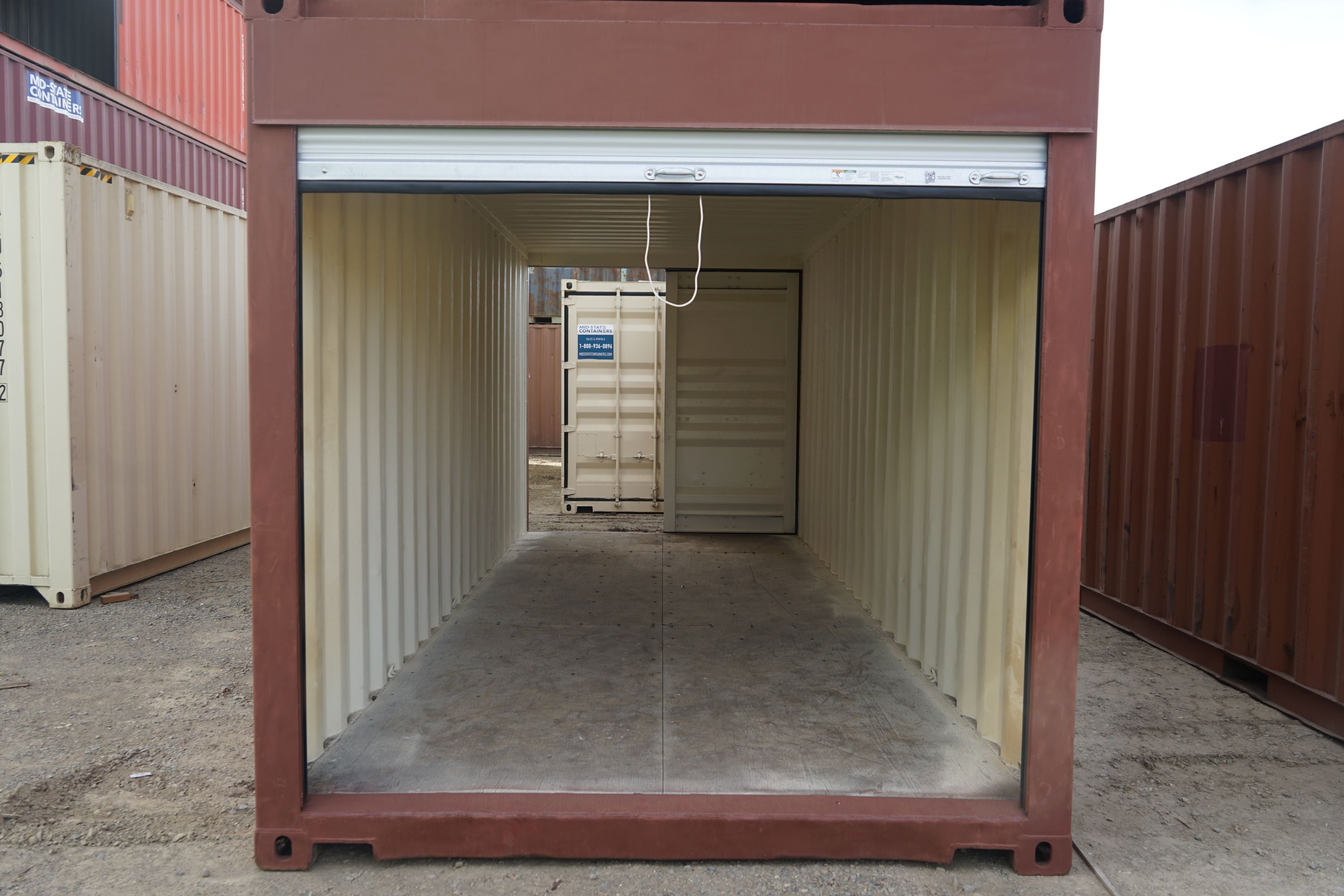 7’ Roll Up Door – Midstate Containers