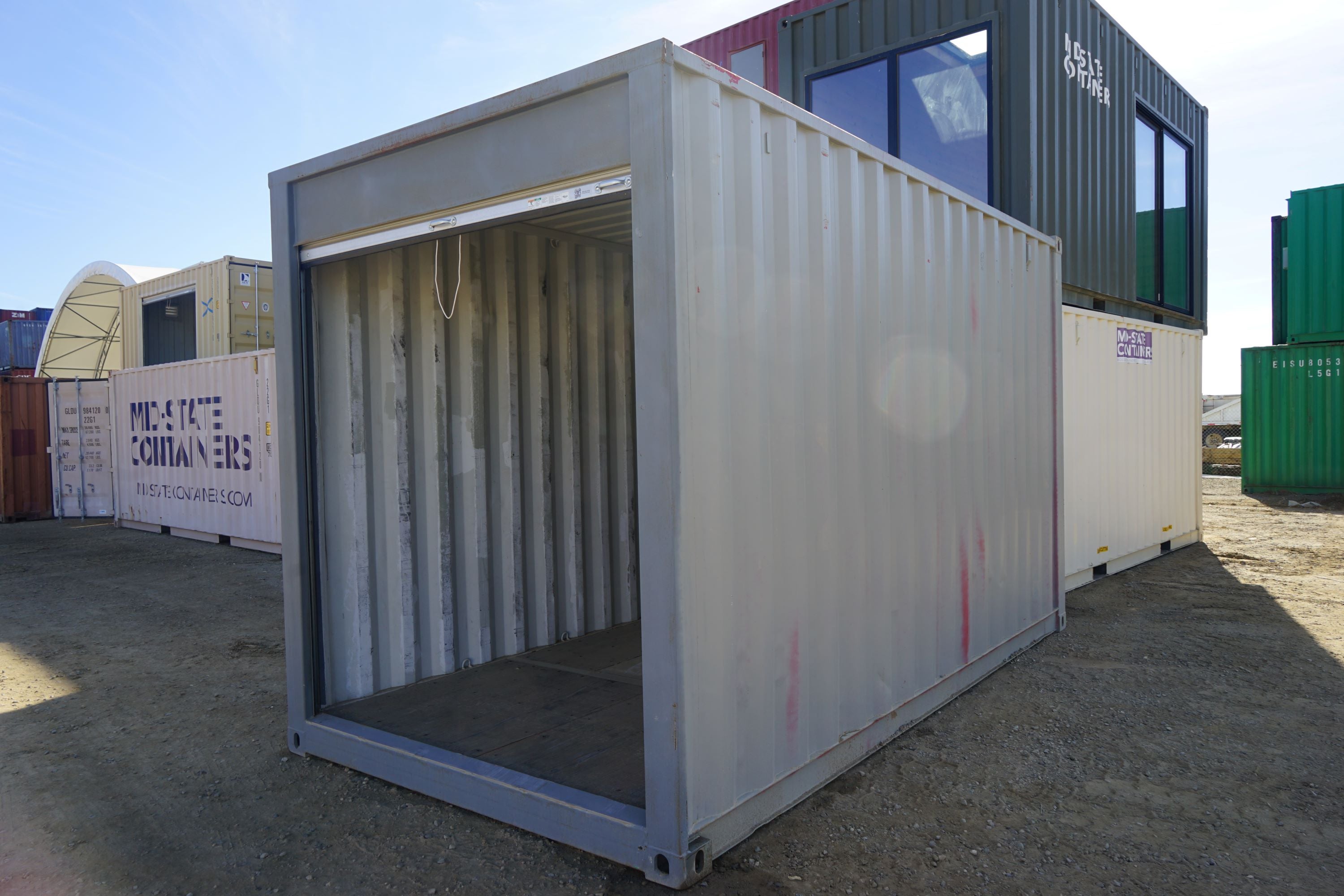 7’ Roll Up Door – Midstate Containers