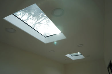 2’x4’ Flat Glass Skylight